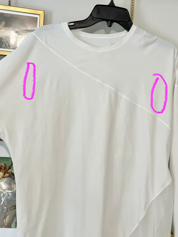 Lululemon White Long Sleeve Top - Image 4
