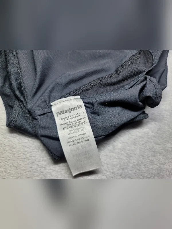Patagonia Black Strider Running Shorts Size Medium M - Image 9