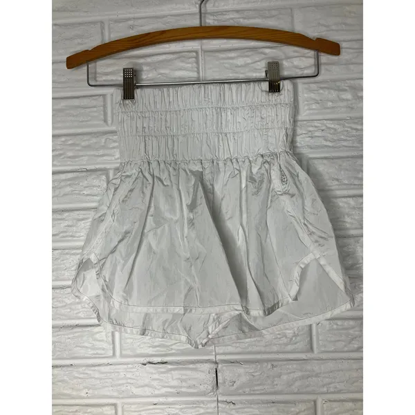 Free people movement‎ the way home run shorts white women's size small athletic - Image 2