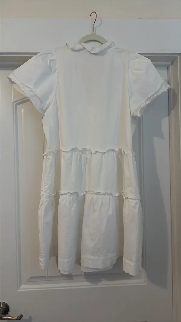 Crown and Ivy Dress White - Image 2