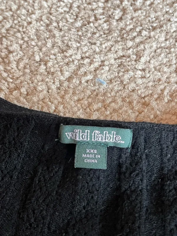 Wild Fable Long Sleeve Wrap Top - Image 2