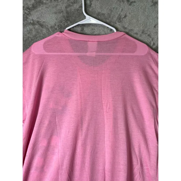 Disney‎ Mickey Minnie Friends Playtime Pink Sleep Shirt Nightgown Lounge Large - Image 4
