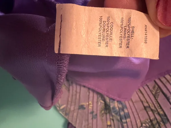 Ramy Brook Milene Floral Dress Purple Size XS - Image 6