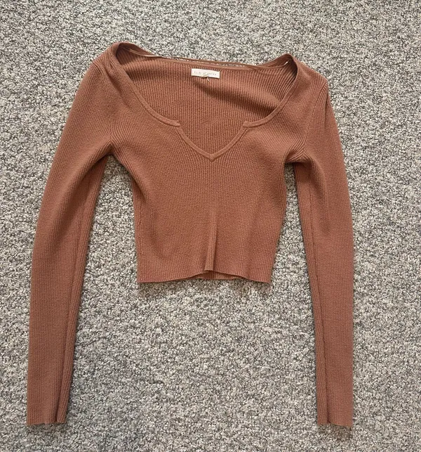 LA Hearts Tan Notch Shirt - Image 4