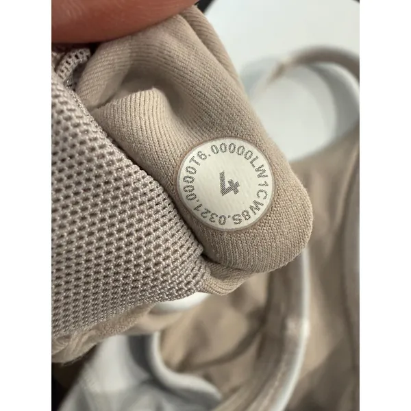 Lululemon Align Tank Top gray‎ Nulu Cropped Built-in Bra Size 4 flaw - Image 6
