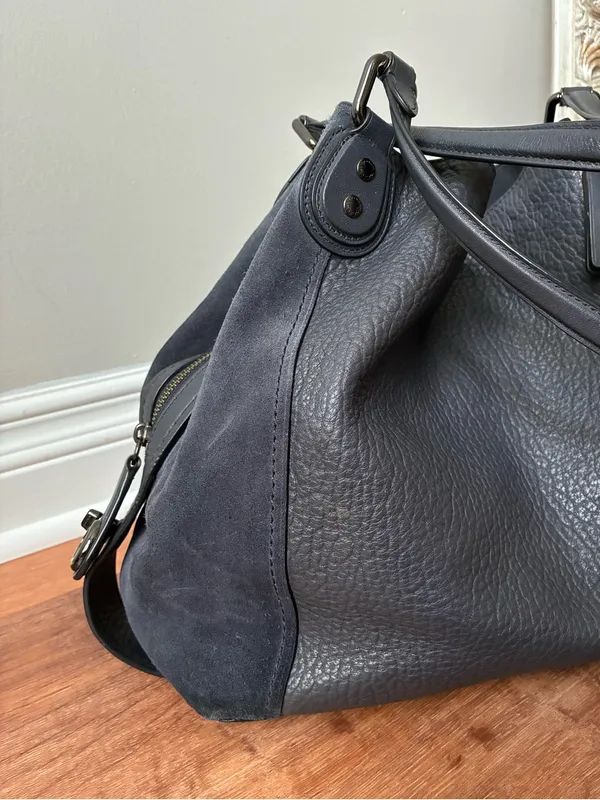Coach Edie 42 Leather Suede Shoulder Bag, 20334 - Image 9