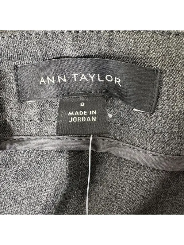 Ann Taylor The Chelsea Gray Trousers Pants Size 8 New with Tags - Image 5