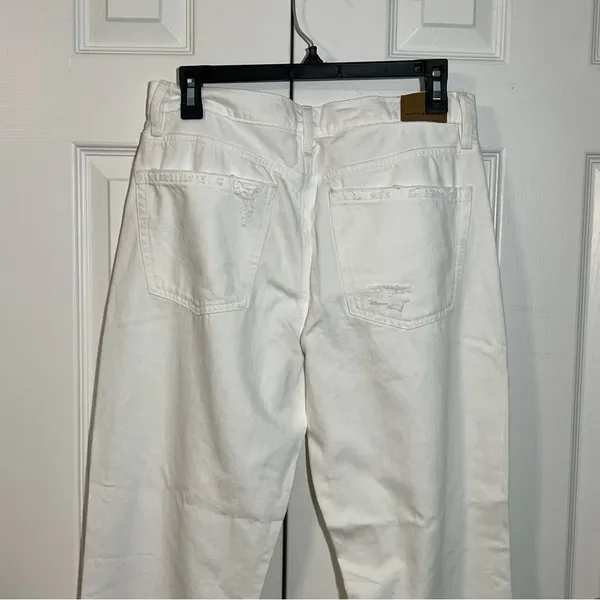 American Eagle white baggy jeans size - Image 4