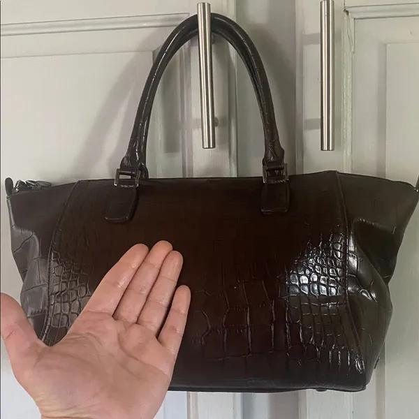 Esprit Vintage Dark Brown faux handbag - Image 2