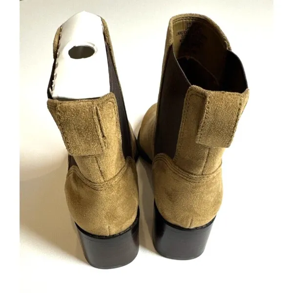 J. Crew Size 7.5 Sueded Chelsea Boots in Rich Coffee Brown - Image 8