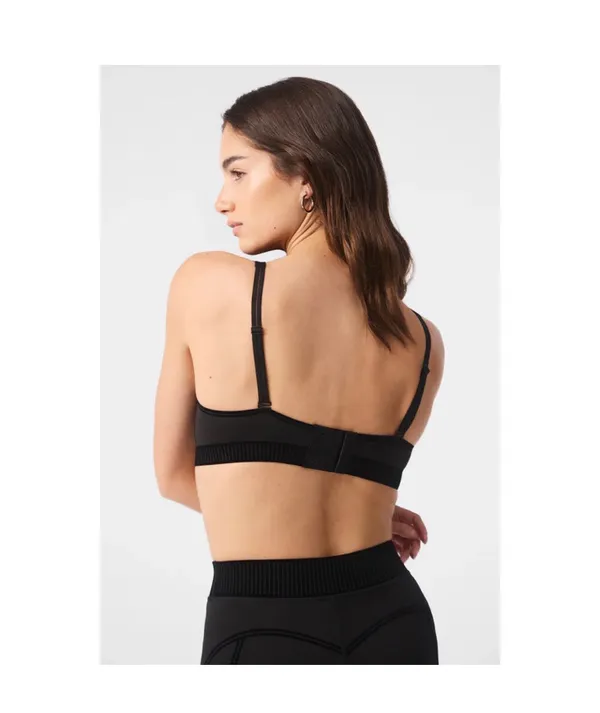Alo Yoga Airlift Line Up Bra Black S - Image 2