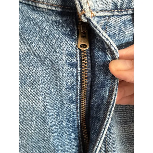 Abercrombie & Fitch Womens Jeans 26 2 Blue Denim 90s Straight Ultra High Rise - Image 7