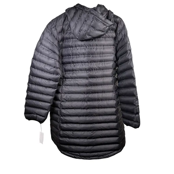 Zeroxposur Quilted Puffer Women's Large Black Packable Hooded Lightweight NWT - Image 2