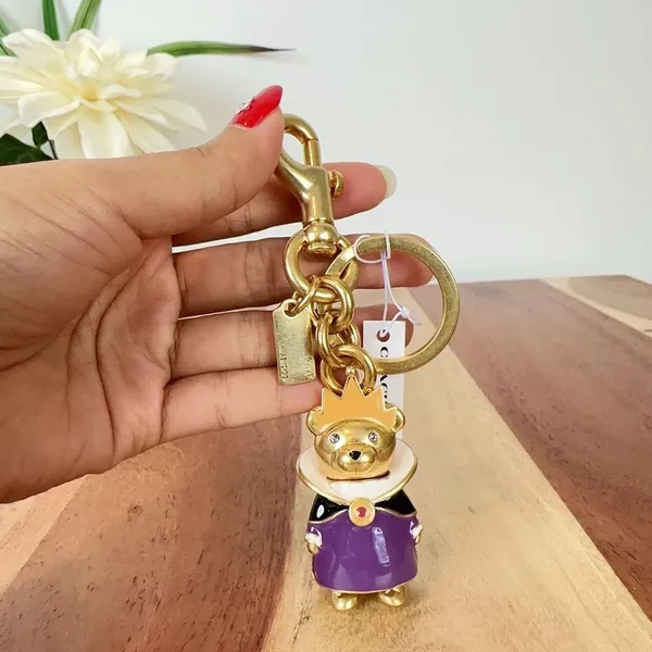 NWT Disney X Coach Evil Queen‎ Bear Bag Charm - Image 2