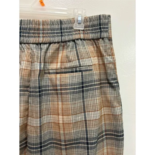 Urban Outfitters Plaid High Waisted Midi Skirt‎ Women's Size L G - Image 7