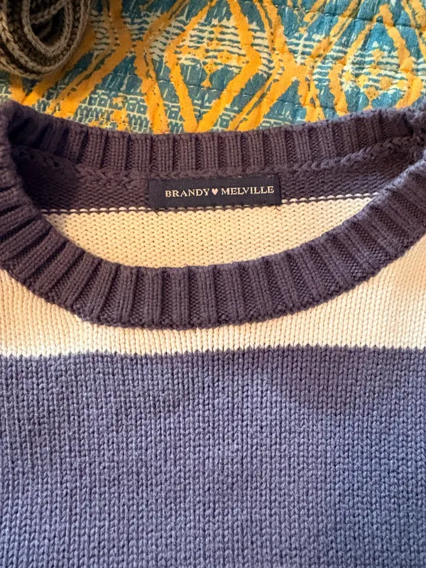 Brandy Melville Striped Sweater - Image 2