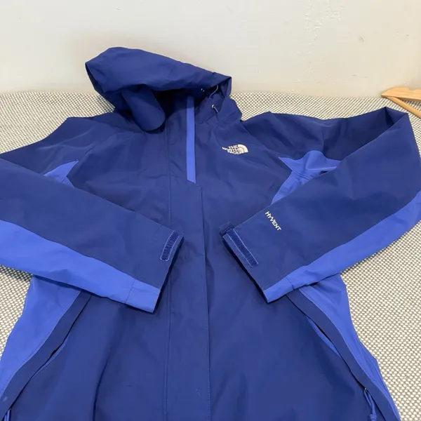 The North Face Hyvent Rain Wind Hooded Full Zip Jacket S - Image 4