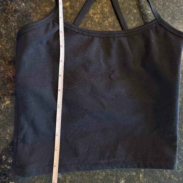 Black Athletic Cami Tank - Image 4