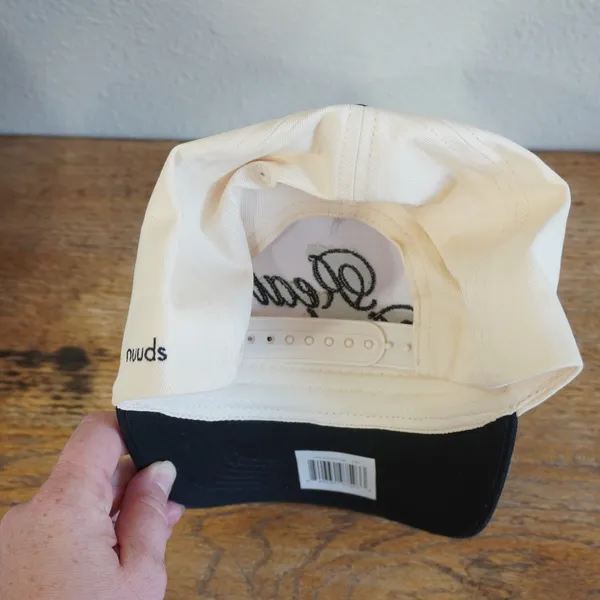Nuuds Real Bodies Look Good Nuud Trucker Hat‎ Snapback Cream Black Cap Casual - Image 4