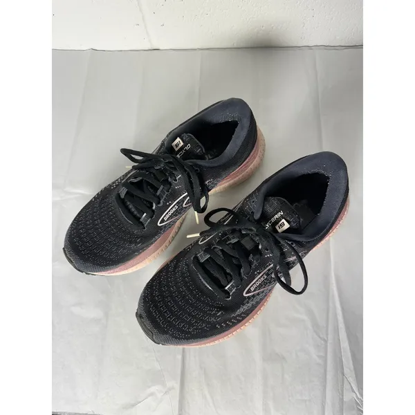 Brooks‎ Glycerin 19 Running Shoes Cushioned Athletic Sneakers Black Pink 9.5 - Image 2