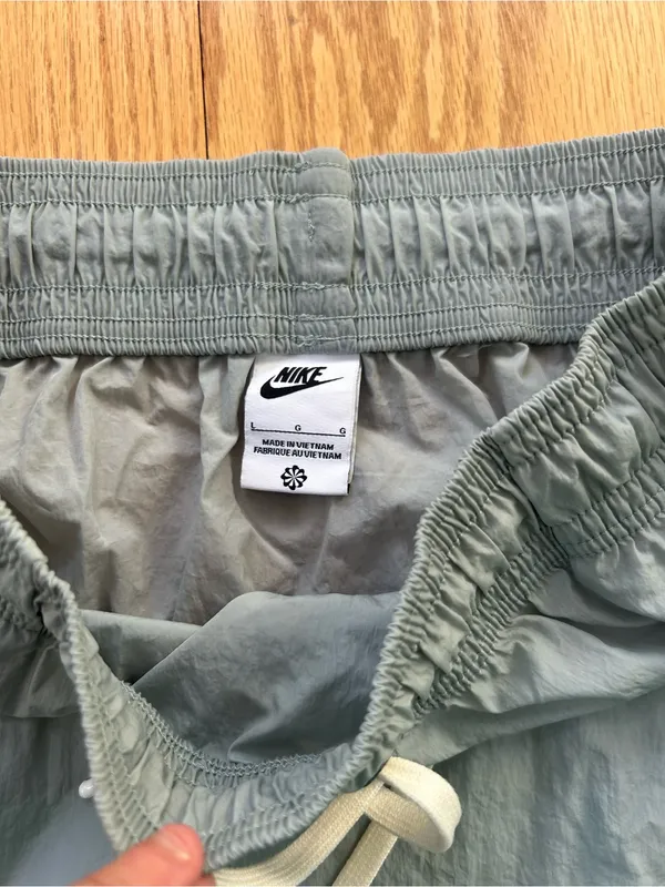 Nike Sportswear Woven Skirt Light Blue Grey‎ FN3833-013 Womens Size Large L - Image 5