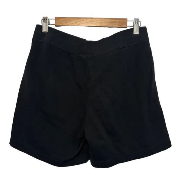 Nike Black and White Drawstring Active Shorts Size Medium - Image 3