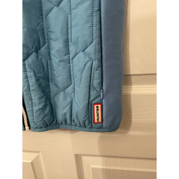 Hunter Original Midlayer Gilet Baby Blue Quilted Vest Women’s Small - Image 4