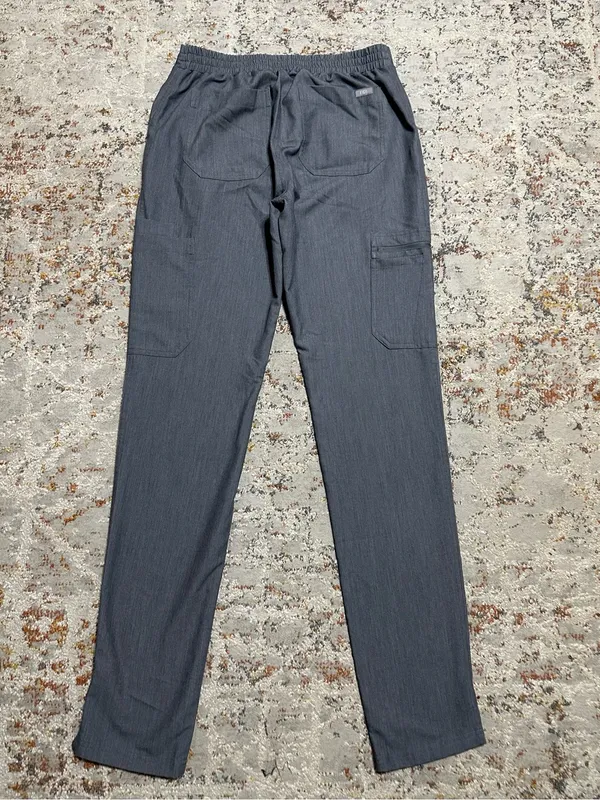 FIGS Yola Skinny/Cargo Scrub Pants Size XS Tall - Image 3