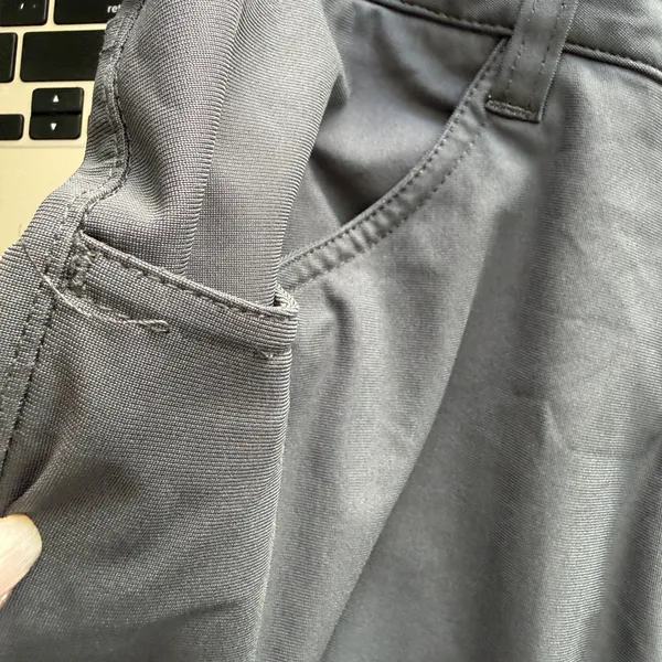 Vuori sz 30 Meta Pant Grey Performance Trousers Athleisure‎ Business Casual - Image 11