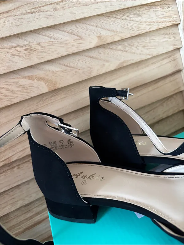 Ankle-Strap Black Women’s Shoes 6 - Image 2