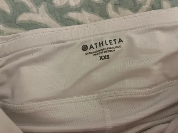 Athleta Skirt Tennis White - Image 3