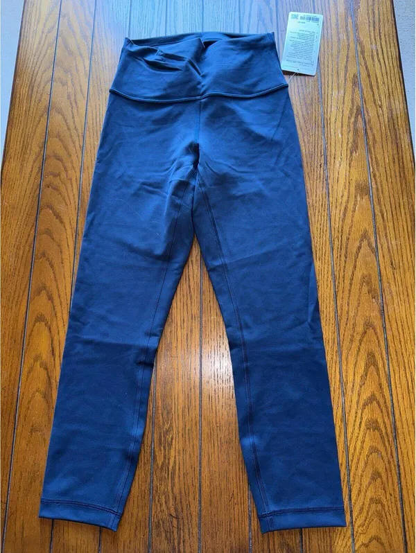 Lululemon Wunder Train High Rise 23” True Navy Size 6 NWT - Image 3