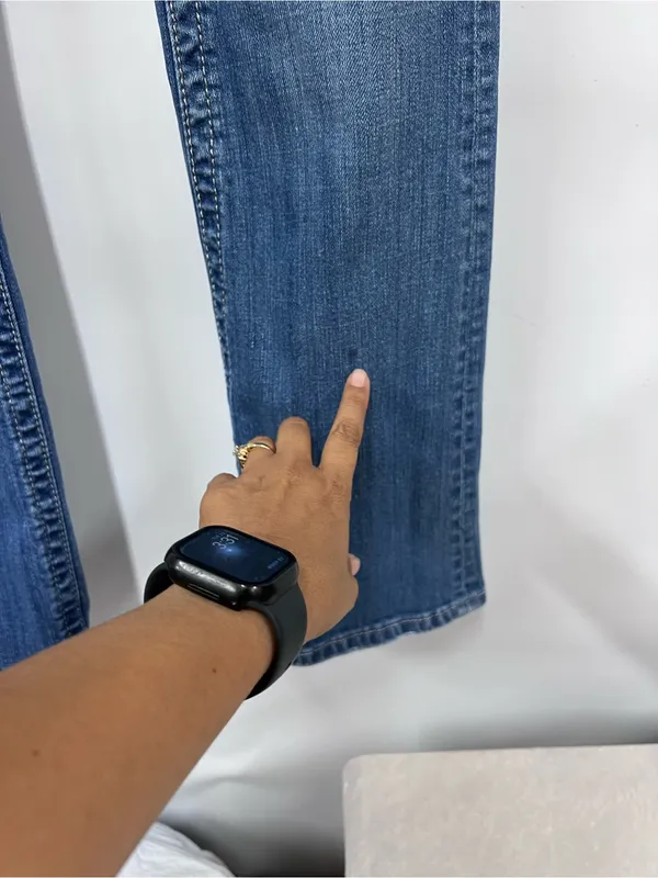 Miss Me bootcut Star-Embellished Jeans Designer Americana 4th of July size 28 - Image 14