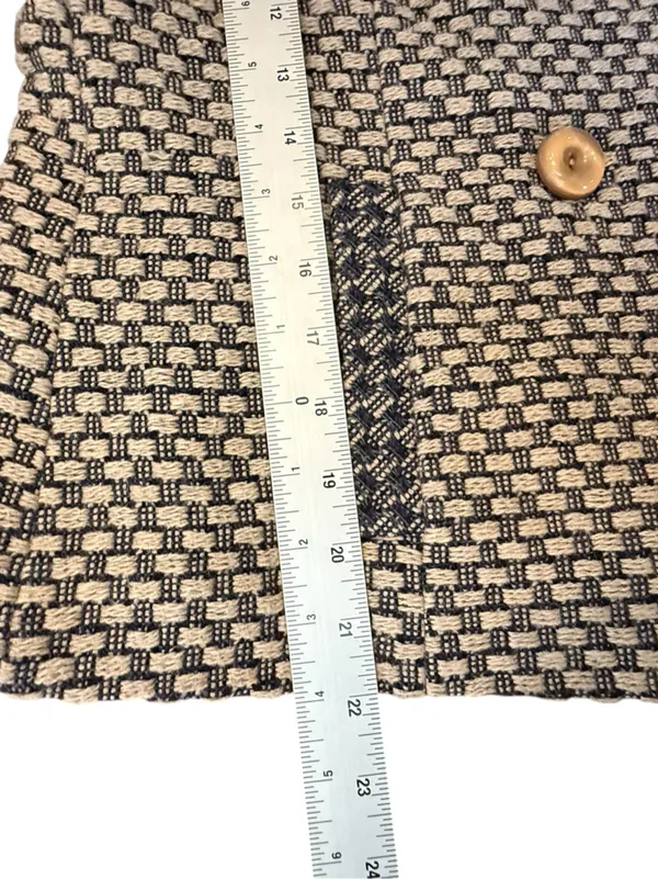 Anthropologie Tabitha Women’s Ottawa Pea Coat Double Breasted Size Small Wool - Image 11