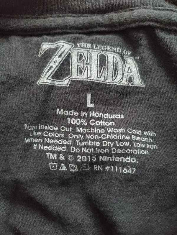 Legend of Zelda Graphic T-shirt - Image 4