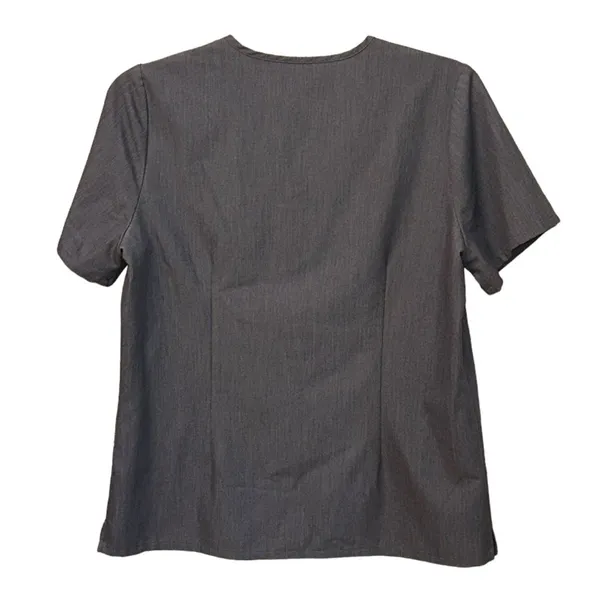 FIGS Catarina One-Pocket Scrub Top Graphite Size Large Medical Healthcare Nurse‎ - Image 3