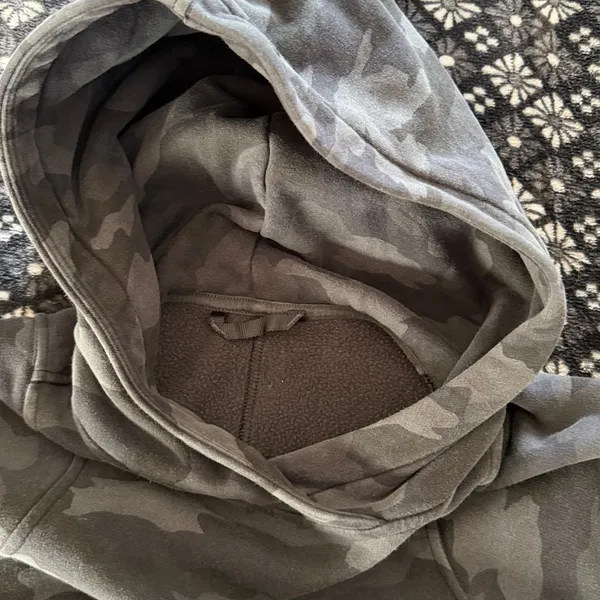 Lululemon Loungeful Hoodie Heritage 365 Camo Deep Coal - Image 5