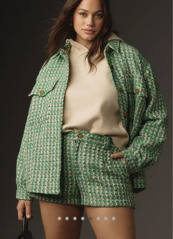 Anthropologie Maeve Tweed Shacket - Image 5
