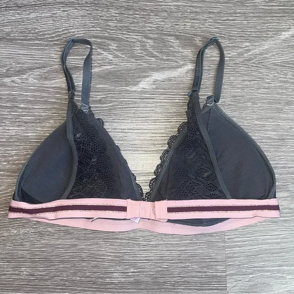 Gray Lace Bralette - Image 2