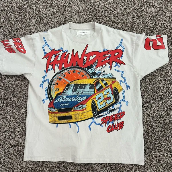 Pacsun thunder speed oversized t shirt - Image 3