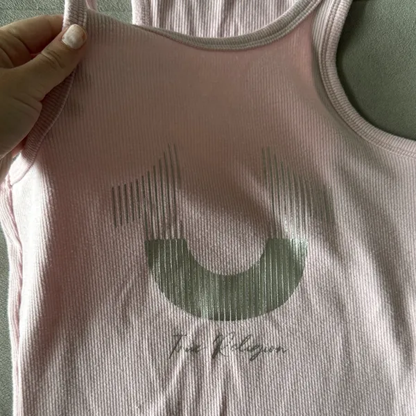 True Religion Light Pink Tank Top - Image 2