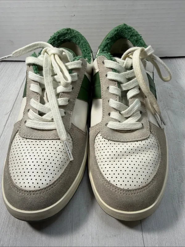 Tory Burch Green Textured Slip-On (Green) - Image 2