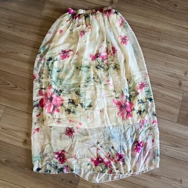 Floral Maxi Skirt Multi - Image 2