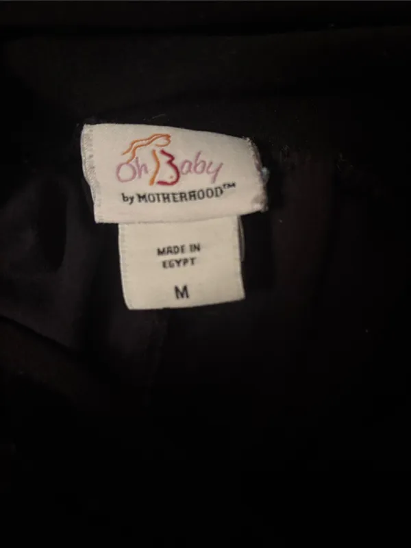Oh Baby by Motherhood Black Maternity Leggings - Image 2
