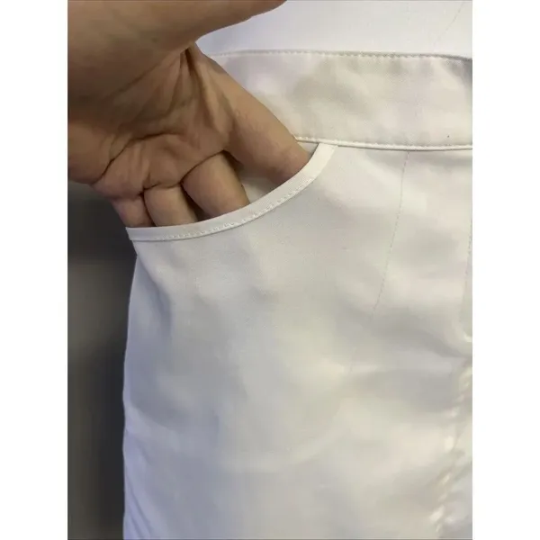 Cutter & Buck White Button Zip Pockets Golf Skort Shorts Size 4 - Image 5