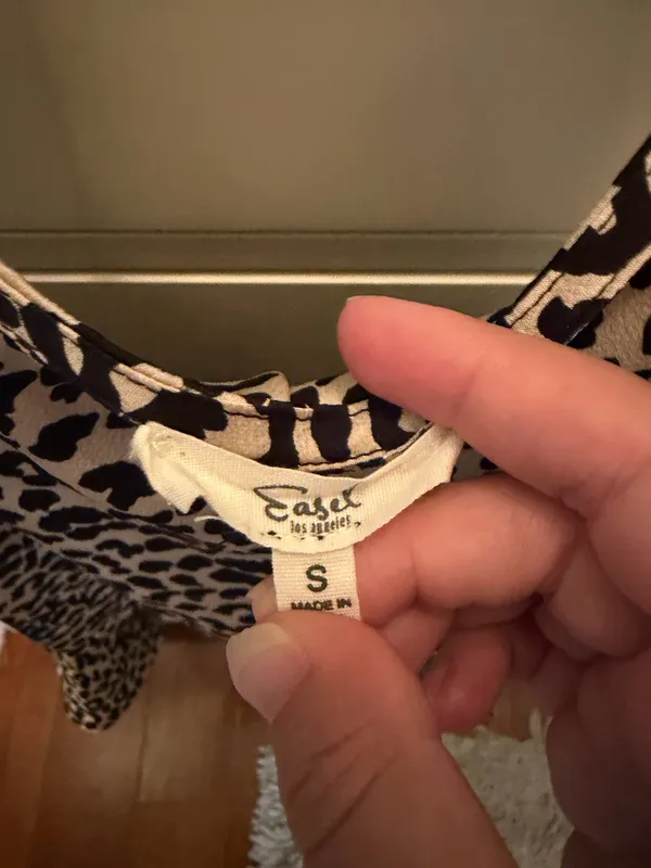 Easel Leopard print Boutique top - Image 3