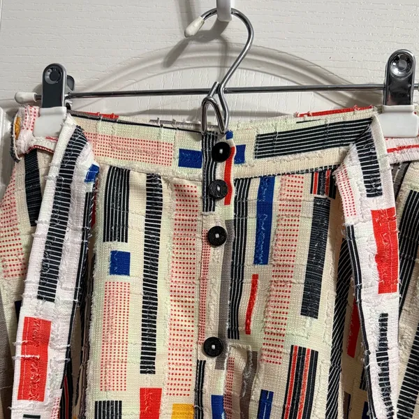Anthropologie Hutch Willem A-Line Mid Century Modern Skirt Boho Maximalist Twee - Image 4