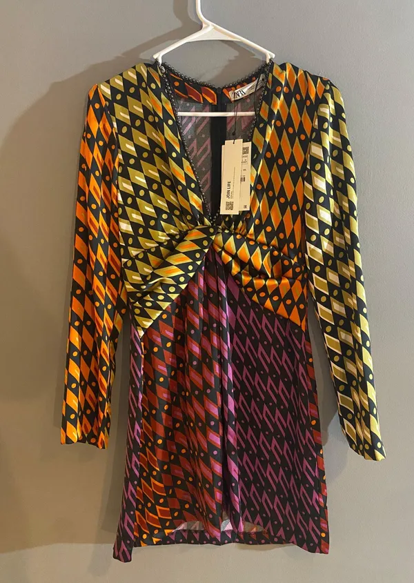 ZARA Dress Multicolor - Image 2