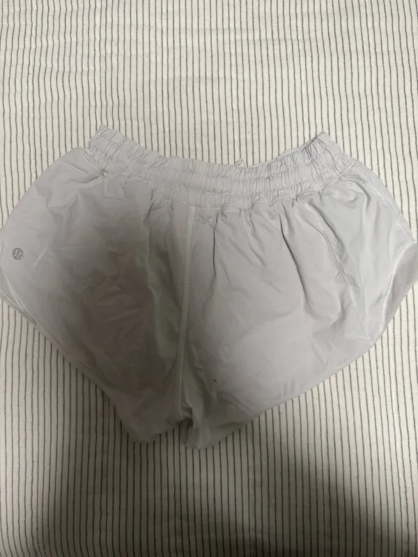 White Lululemon Hotty Hot 2.5" - Image 2