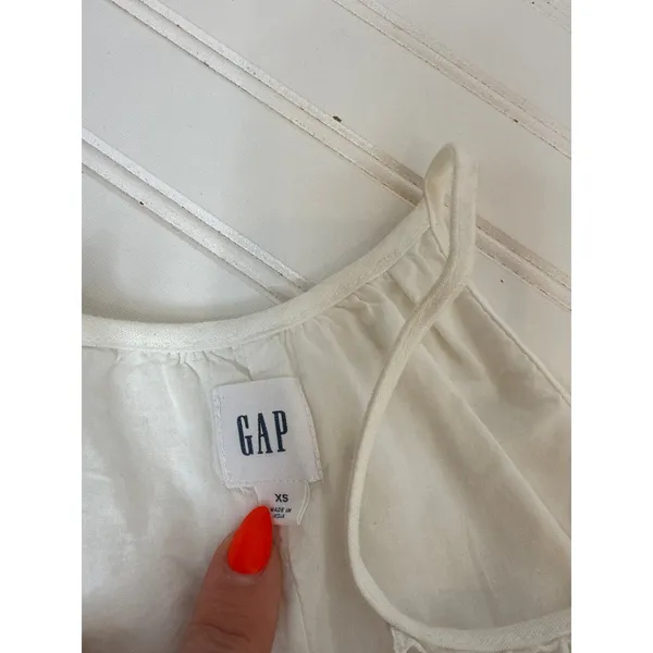 GAP White Crochet Trim Mini Dress & BAND OF GYPSIES Floral Mini Dress BUNDLE XS - Image 4